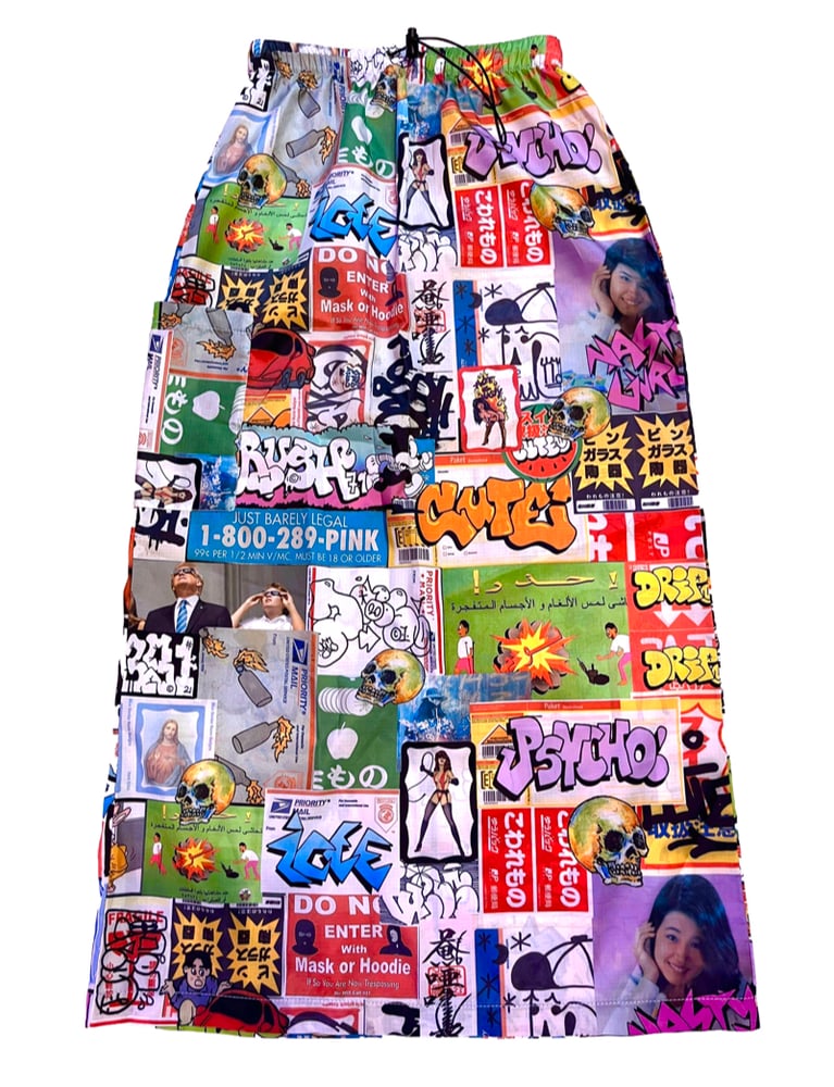 Image of VANDALS 2.0 nylon long skirt