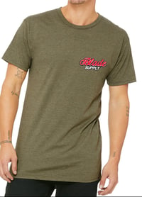 Image 1 of Blade supply cursive long body tee