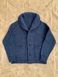 Image 3 of 45R (45rpm) SHAWL COLLAR KNIT CARDIGAN