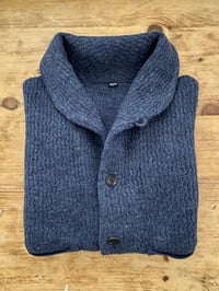 Image 1 of 45R (45rpm) SHAWL COLLAR KNIT CARDIGAN