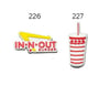 IN-N-OUT Shoe Charm / Famous Restaurant 