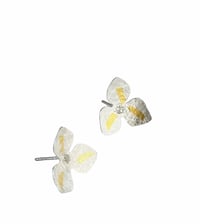 Image 1 of Small Flower Post Earrings