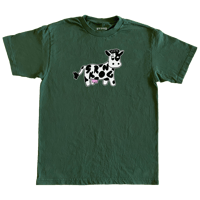 Lil Moo Tee (Forrest Green)