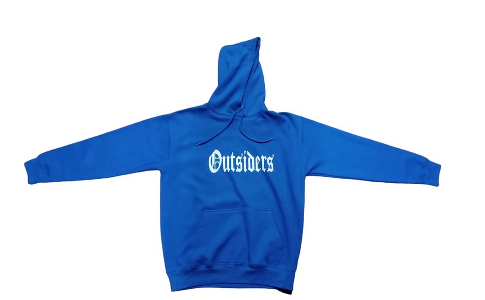 Image of Rebel Outsiders " Blue "  Hoodie Sweatpants Set 