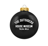 Image 4 of The Outsiders House Museum Glass Christmas Ornament