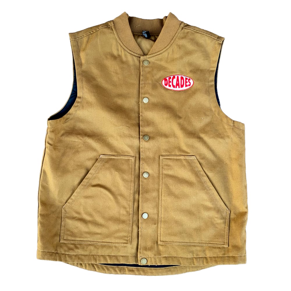 Image of Workwear Vest Camel