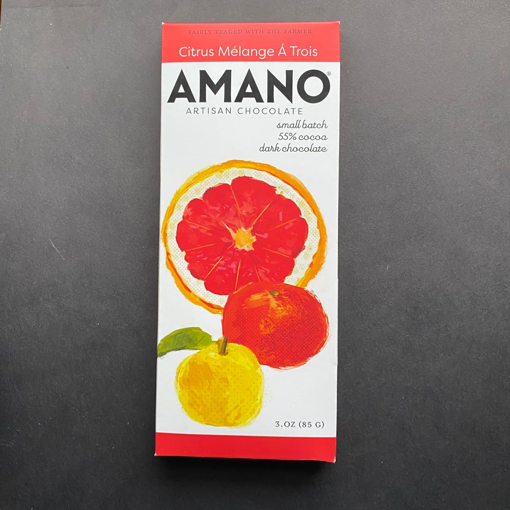 Image of Amano 55% Dark Chocolate with Candied Citrus
