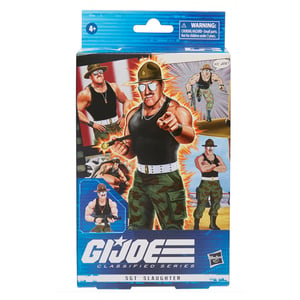 G.I. Joe Classified Series Sgt Slaughter 6" Action Figure (SDCC 2022 Exclusive)