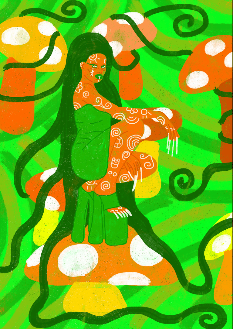 Neon Paleolithic No. 2
