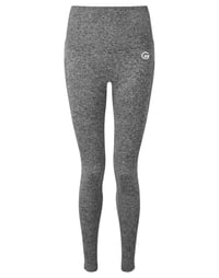 Image 3 of Women's GURU ribbed seamless 3D fit multi-sport leggings with pockets
