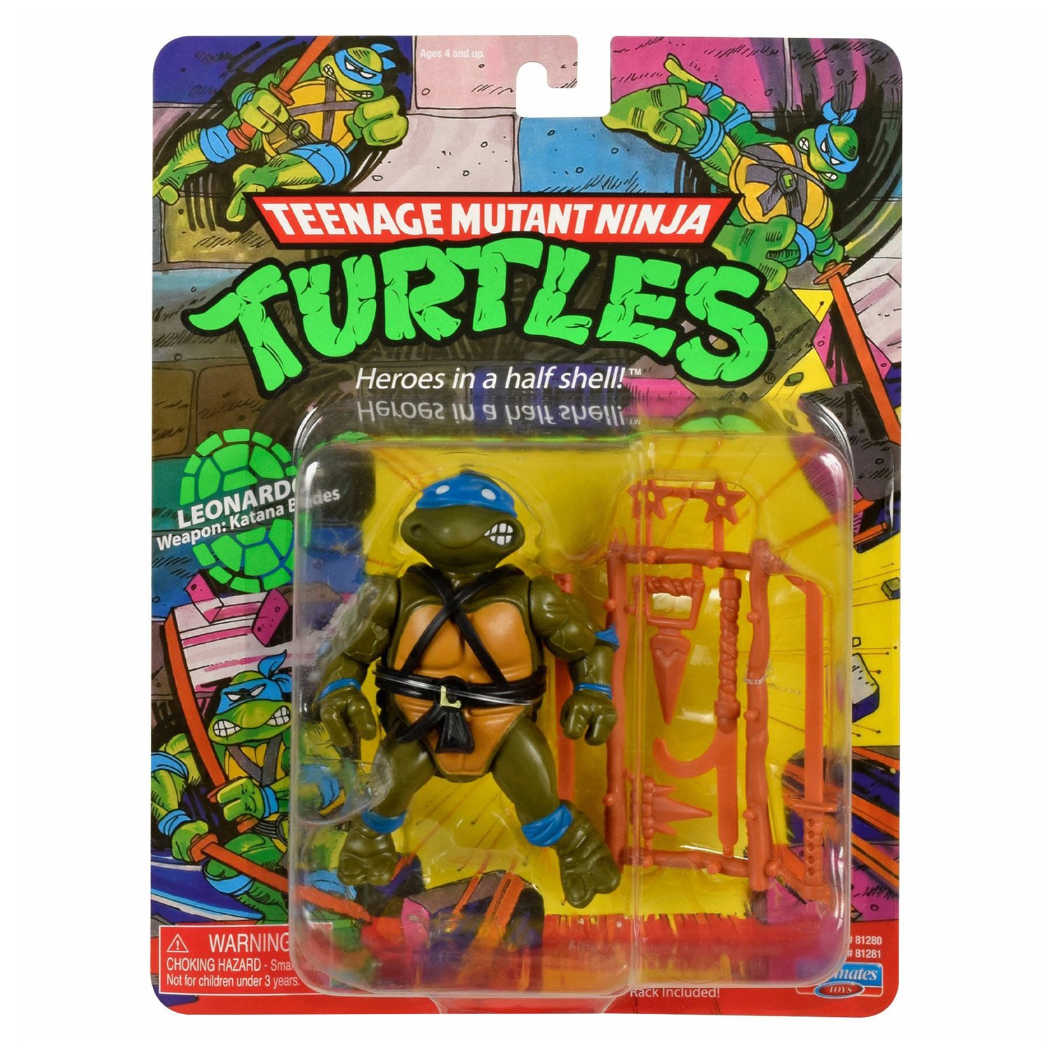 Teenage Mutant Ninja Turtles Classic Leonardo Action Figure