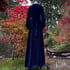 Midnight Blue Limited Edition Silk Velvet Beverly Dressing Gown Image 4