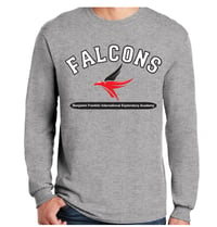 Ben Franklin Falcons Grey Long Sleeve Fundraiser