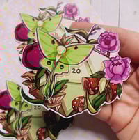 Image 1 of Moth Dice Magnet