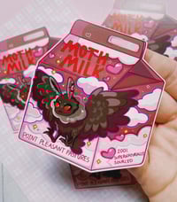 Image 1 of Mothman Milk Carton "Moth Milk" Magnet