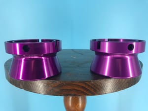 Image of Burlington Recording Aluminum Purple Trumpet ONLY for 1/4" NAB Hub Adapters (PAIR)