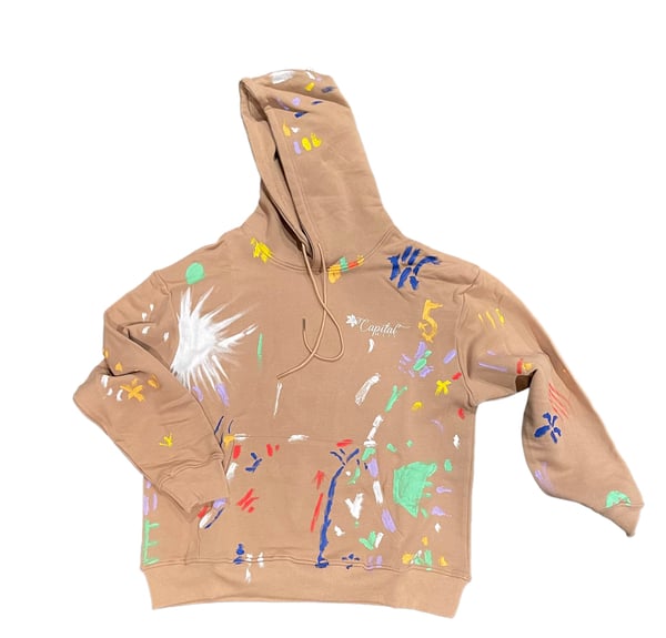 Image of Artsy Tan Hoodies