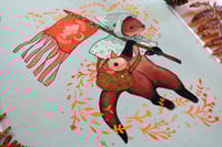 Image 2 of Unlikely Friends Print