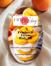 Peaches and Cream Body Oil 8 oz