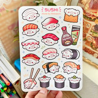 Image 2 of Sushi Sticker Sheet