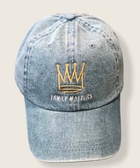 Image 1 of Family Matters Crowned Glory Denim Hat - Various Colors