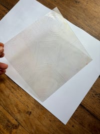 Image 4 of Abstract Drypoint Etching Original Print