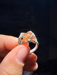 Image 5 of Sunstone Sterling silver ring 