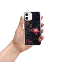 Image 5 of Gothic Rococo Dark Flowers and Filigree Clear Case for iPhone®