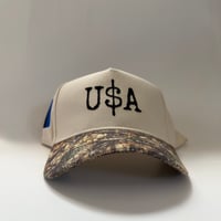 Image 2 of U$A Flag SnapBack 