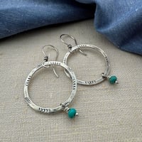 Image 1 of Hooped Turquoise 