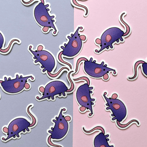 Image of RATS!! | Stickers