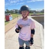 CHOWFAM Tee - Pink/Black + Fuchsia Fade