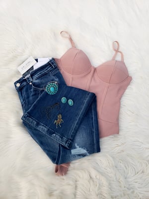 Image of Izzy Low Rise Bootcut