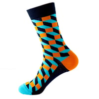 Image 3 of Checkered Socks