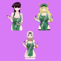 Image 1 of Starbucks - Komi, Chika, Lucoa