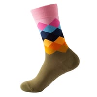 Image 4 of Color Blocked Socks