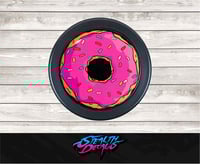 Image 1 of Donut Horn push button to fit aftermarket steering wheels.