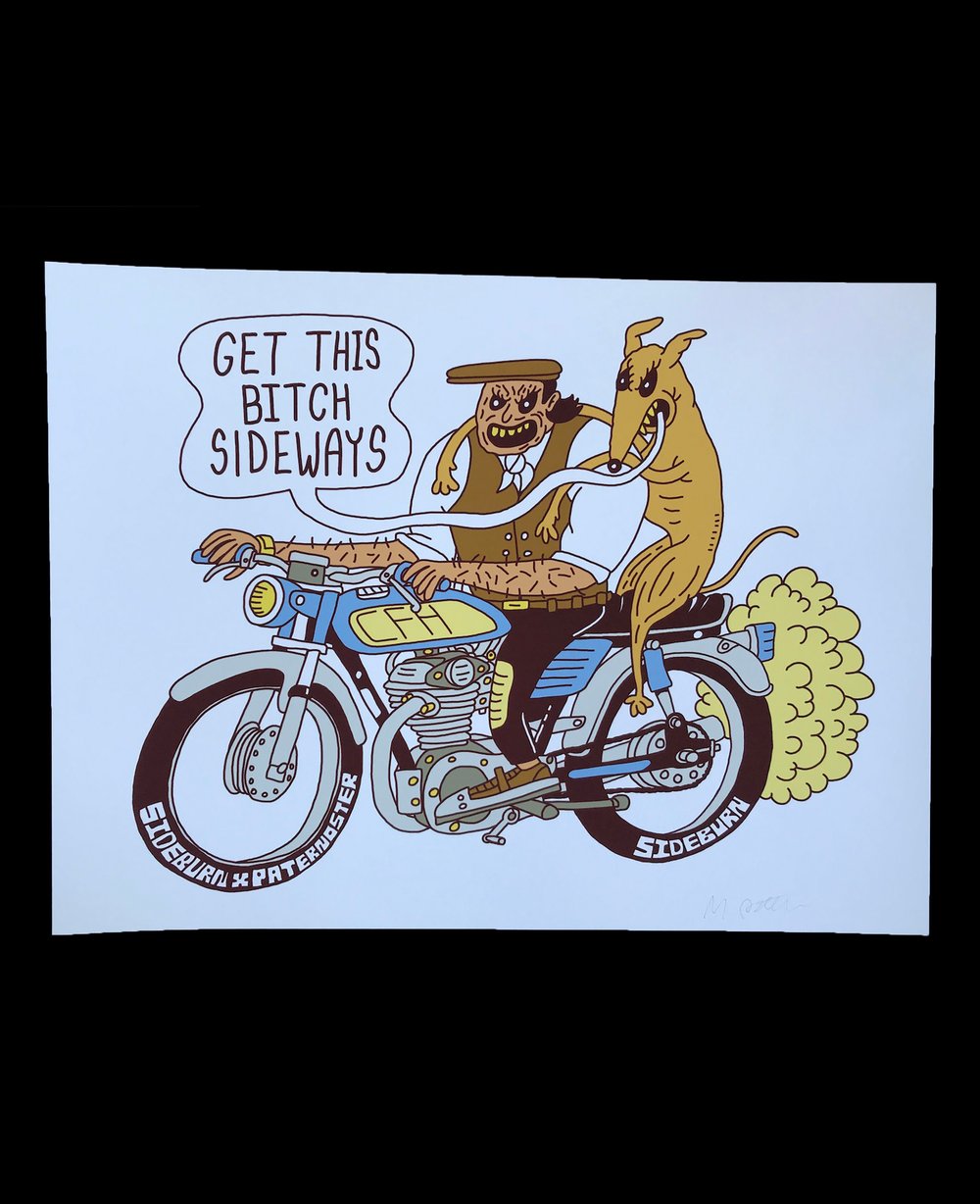 Image of SB x Maxwell Paternoster Sideways Art Print