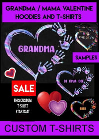 Image 5 of BLESSED TO BE CALLED GRANDMA/MOMMA/AUNTIE TSHIRTS & HOODIES