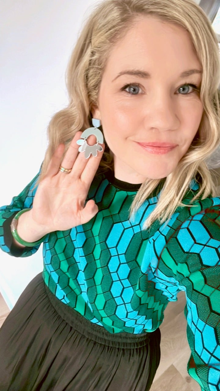 Image of Fleur Mirror Dangles