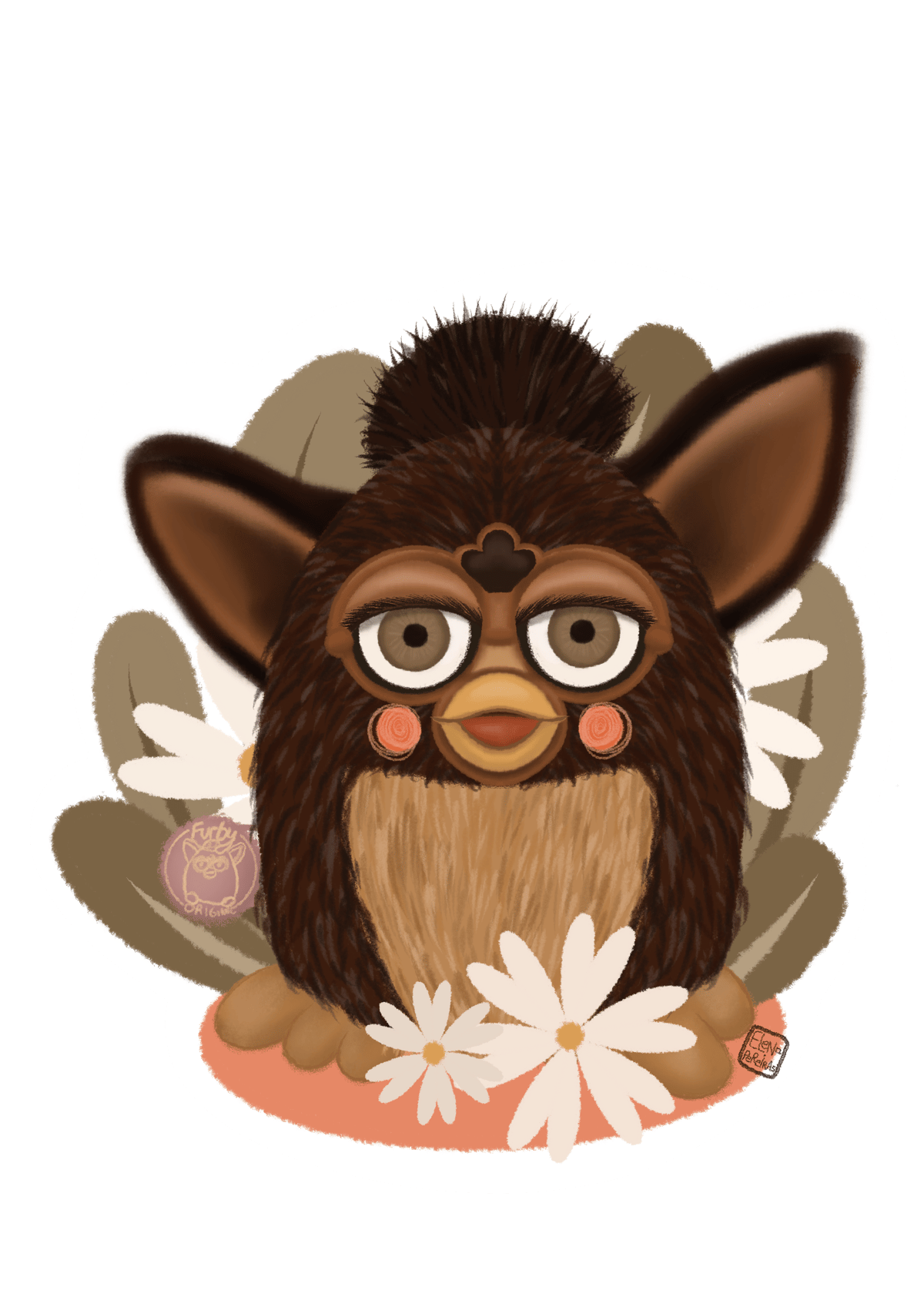 STICKER FURBY