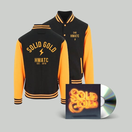 Image of 'Solid Gold' CD + Baseball Jacket 
