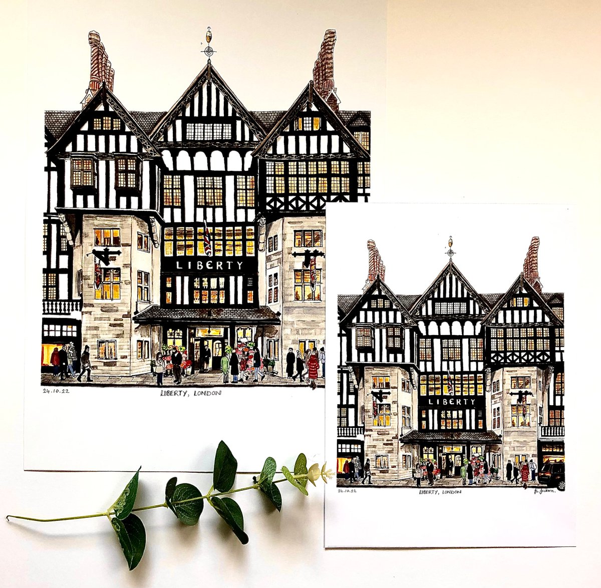 Liberty, London print | Little Willow Arch