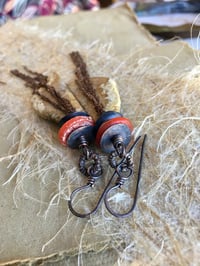 Image 2 of Savage Coral earrings 