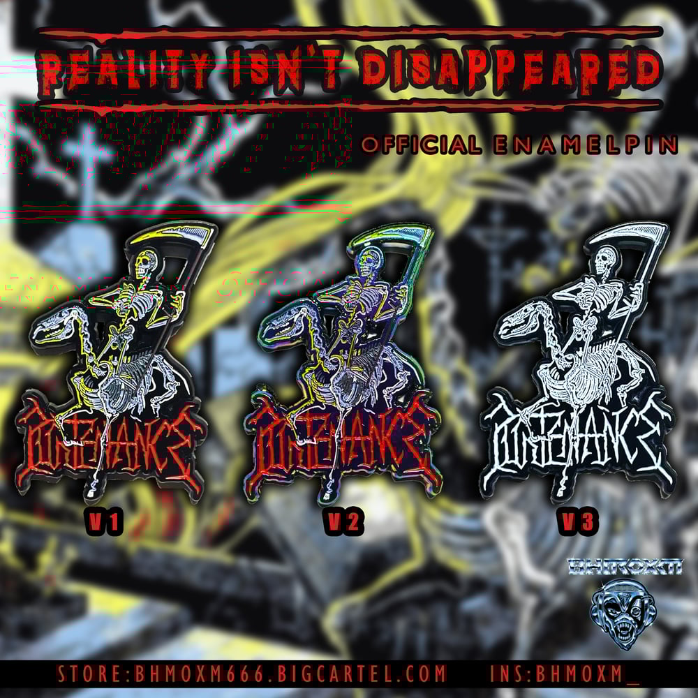 PURTENANCE - MEMBER OF IMMORTAL DAMNATION OFFICIAL PIN