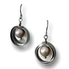 Framed Pearl Earrings - long or short