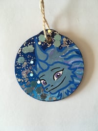 Image 3 of Raya and the Last Dragon Sisu hand painted wooden ornament