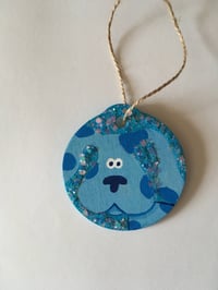Image 3 of Blues Clues hand painted wooden ornament