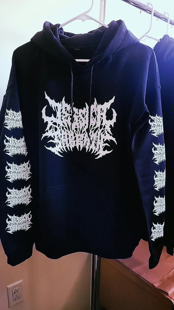 Image of Black Metal Hoodie