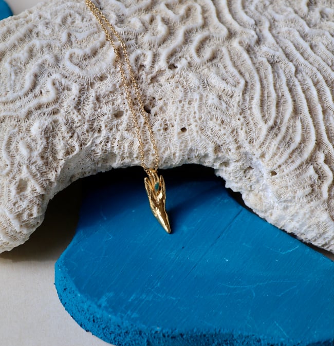 Pendentif Renard - pièce unique